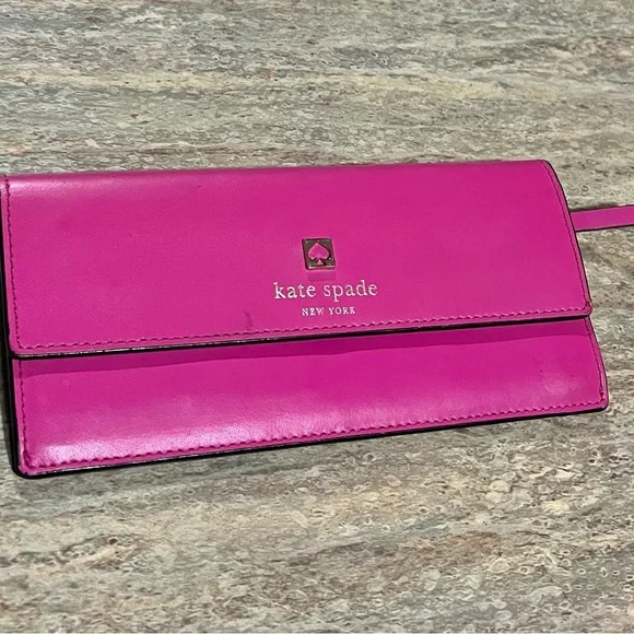 Kate Spade ♠️ fuchsia clutch - Picture 13 of 15